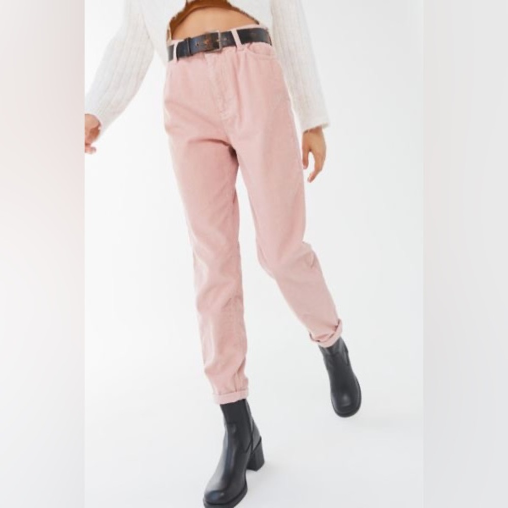 Urban Outfitters BDG Rose Corduroy Mom Pant.